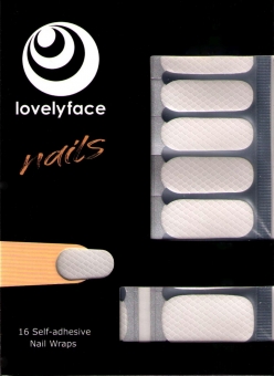 Lovelyface Nails -"Catchy", Nagelaufkleber, Nagellackstreifen- Nagellack zum Aufkleben- Nagelfolien -Nagelsticker- Nail Wraps 