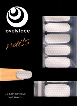 Lovelyface Nails -"Perfect", Nagelaufkleber, Nagellackstreifen- Nagellack zum Aufkleben- Nagelfolien -Nagelsticker- Nail Wraps 